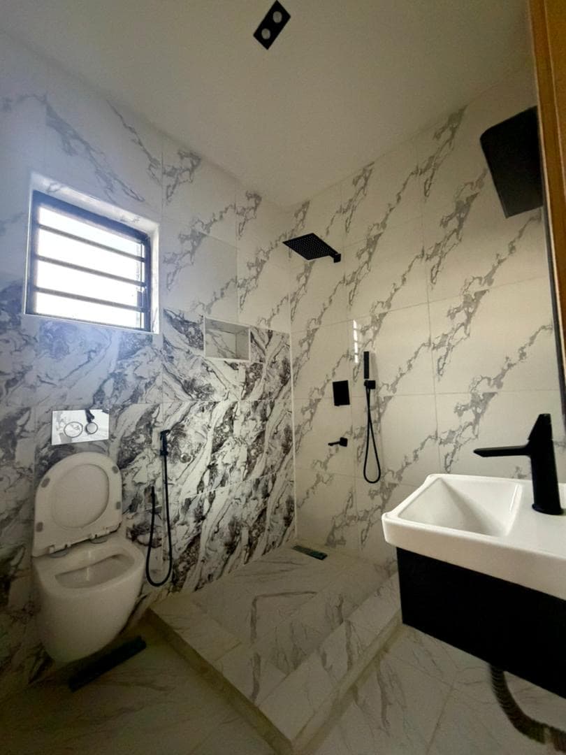NEWLY BUILT 4-BEDROOM SEMI-DETACHED DUPLEX FOR SALE IN A CALL TO ACCESS ESTATE IN GBAGADA - Image 1